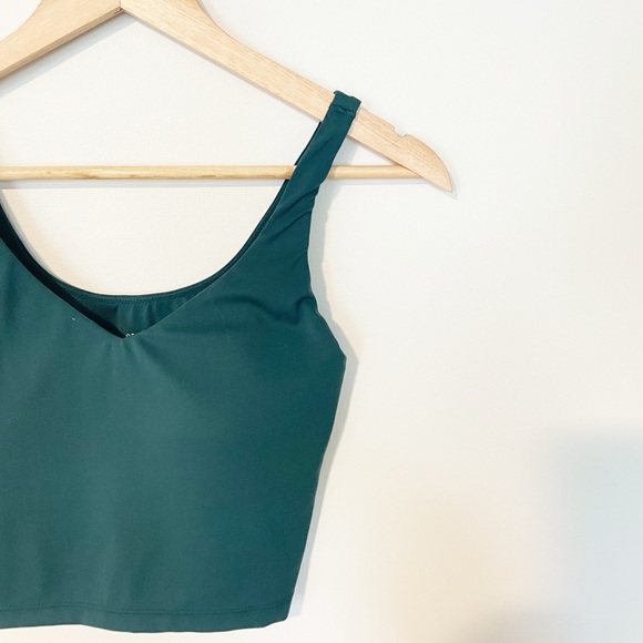 Aerie OFFLINE • Emerald Green Recharge Bra Top - Picture 2 of 4